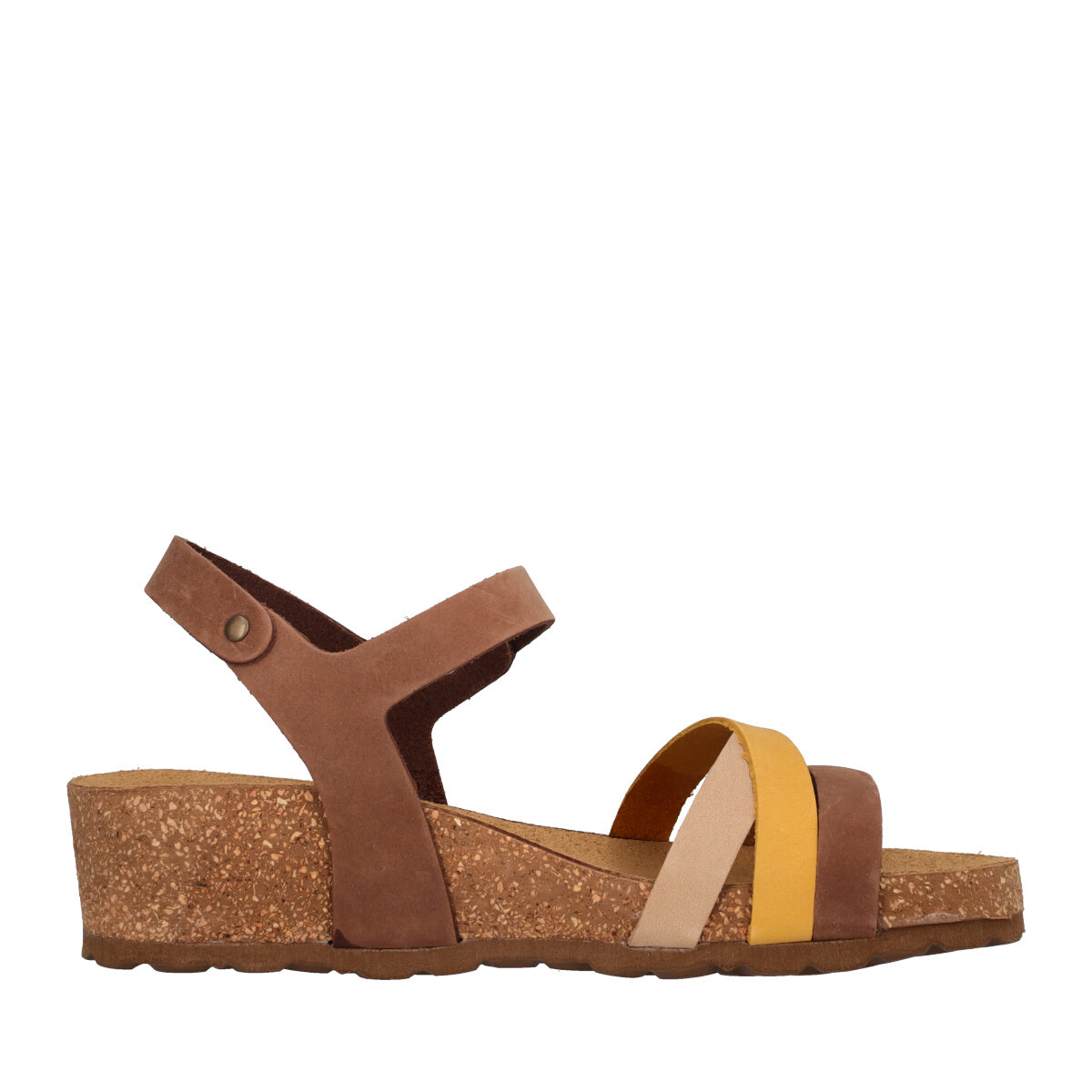 Sandali Donna Moka, Senape e Noce