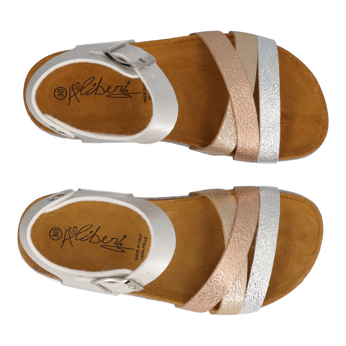 Sandali Bambina Color Metallizzato