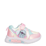 Sneakers Bambina Stitch con Luci Rosa