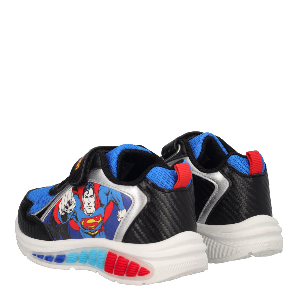 Sneakers Bambino Blu Superman con Luci