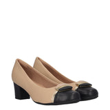 Decolleté Donna Comfort Beige e Nere