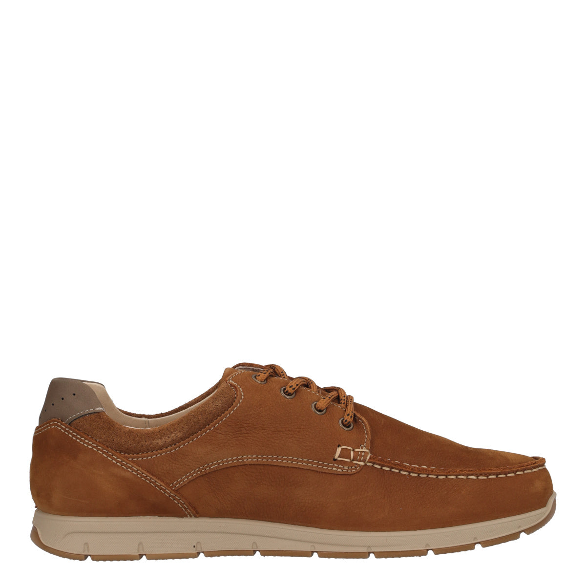 SANDERO Stringate Comfort Uomo Marroni