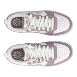 JR COURT BOROUGH LOW RECRAFT G Sneakers Junior Bianche e Malva