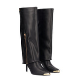 BRENDA Stivali Donna Neri - Tacco 8 cm