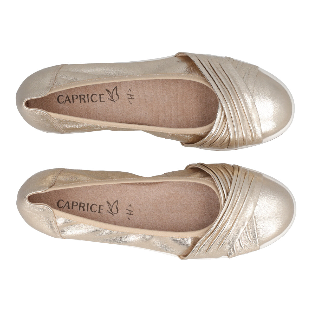 Ballerine Platino Metallizzato