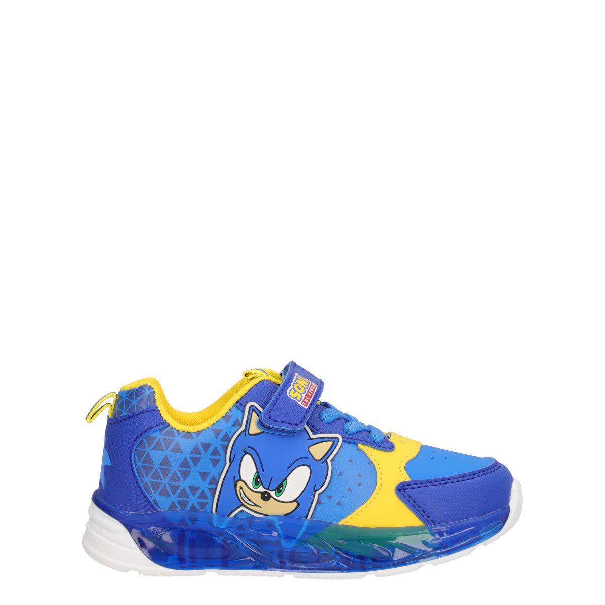 Sneakers Bambino Blu Sonic con Luci