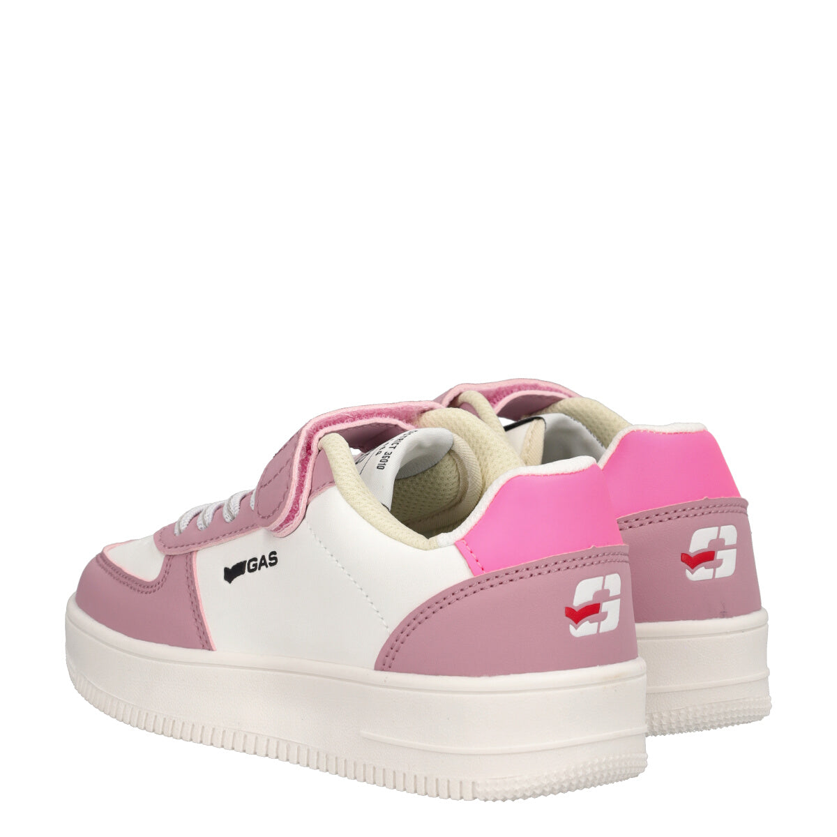 KEVIN LTX SCARPE BAMBINI Sneakers Bambina Bianche e Rosa