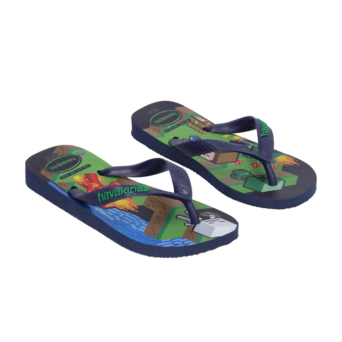 KIDS MINECRAFT Infradito Bambino Blu