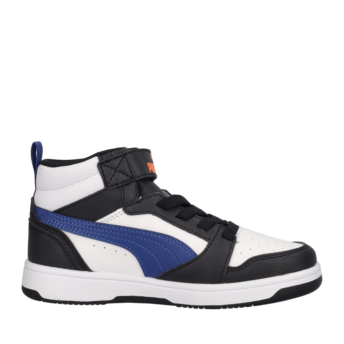 REBOUND V6 MID AC PS Sneakers Junior Blu, Nere e Bianche