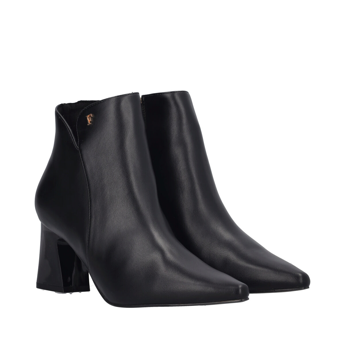 Stivaletti Donna Neri e Oro