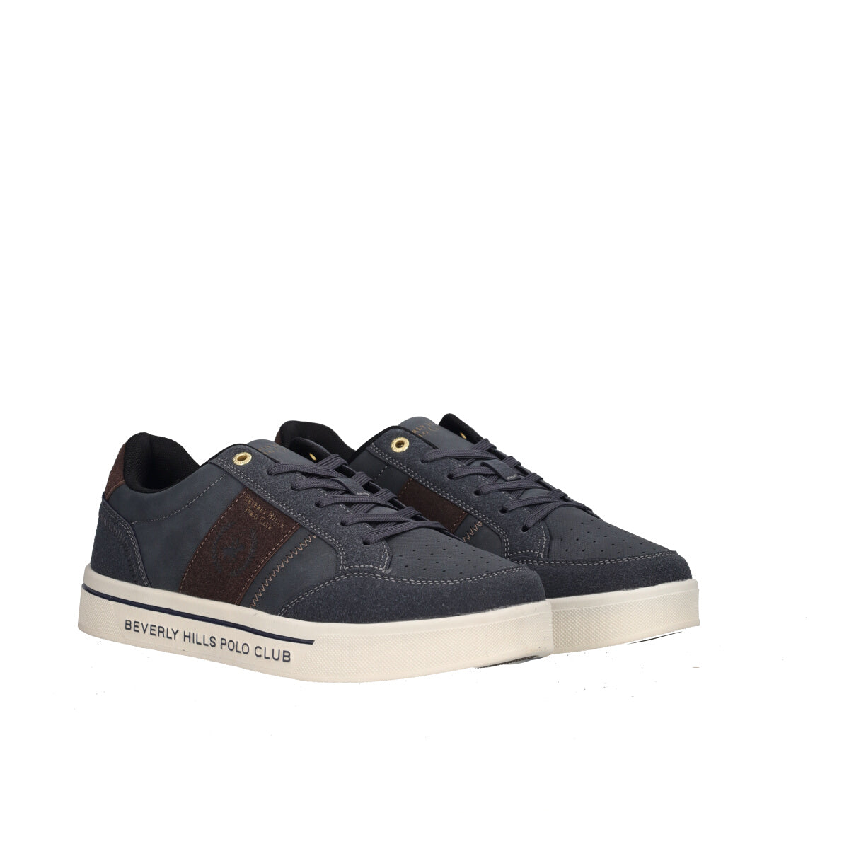 DANIEL ORTEGA MIX Sneaker Uomo Blu e Marroni