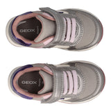 RISHON Sneakers Bambina Argento e Rosa