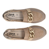 Mocassini Donna Beige