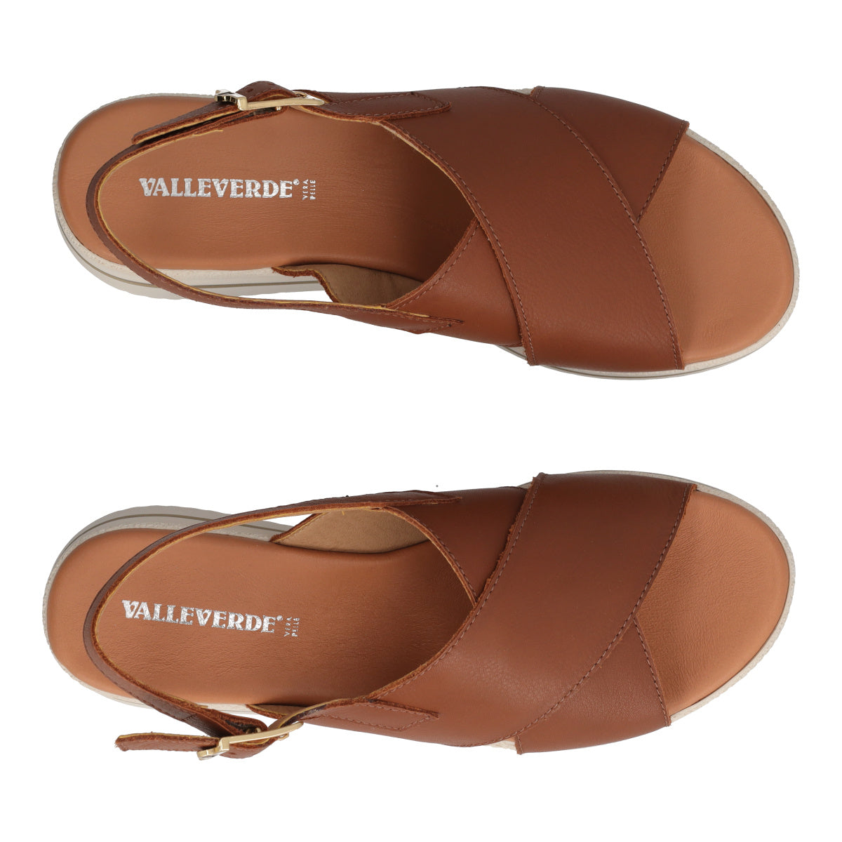 Sandali Donna Color Cuoio