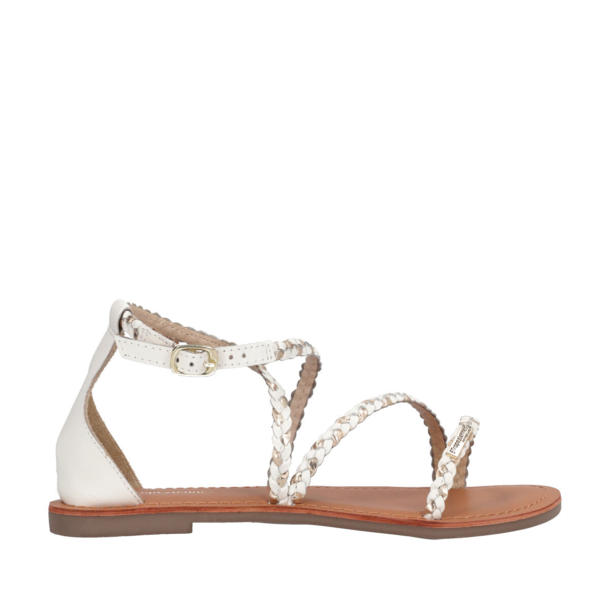 Sandali Donna Bianchi e Oro