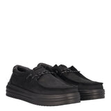 REV TUMBLED LEATHER Mocassini Uomo Neri