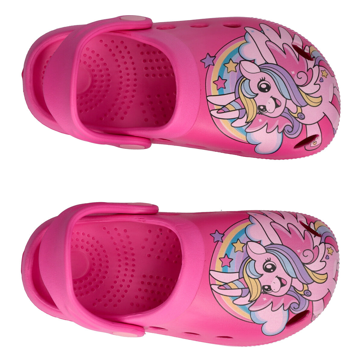 Ciabatte Bambina Fucsia Unicorni