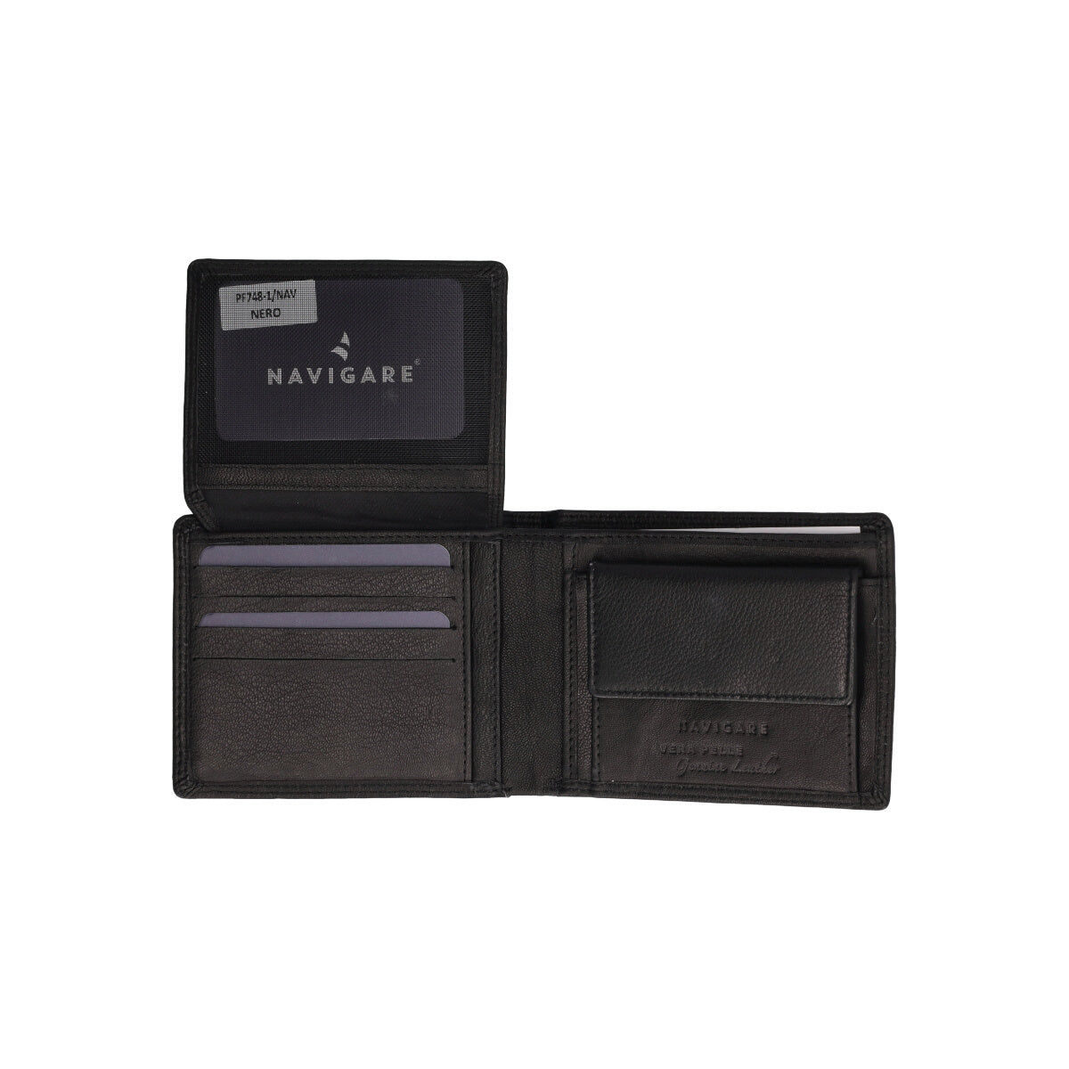 GIFT BOX - portafoglio e Cintura Uomo Neri