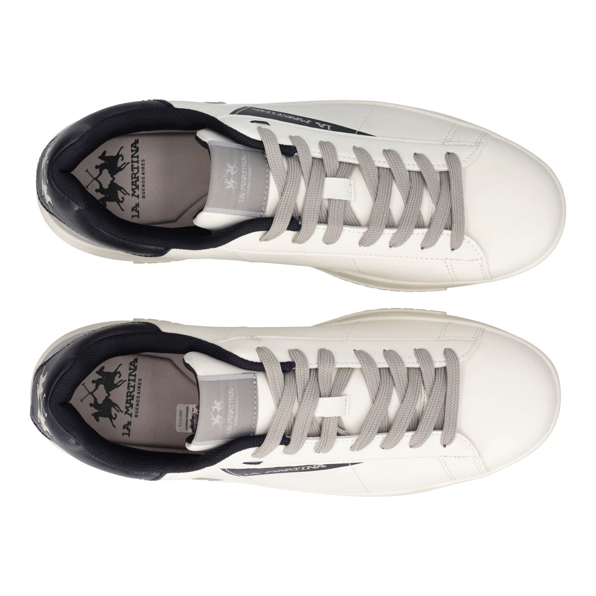 Sneakers Uomo Bianche, Blu e Grigie