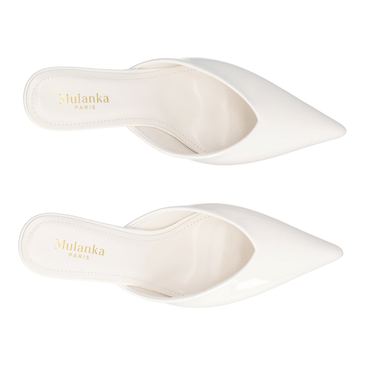 Ciabatta con Tacco Donna Bianche