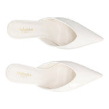 Ciabatta con Tacco Donna Bianche