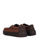 REV TUMBLED LEATHER Mocassini Uomo Marroni