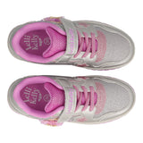 MILLE STELLE Sneakers Bambina Argento con Luci