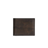 Portafogli Uomo in Pelle Marrone Militare