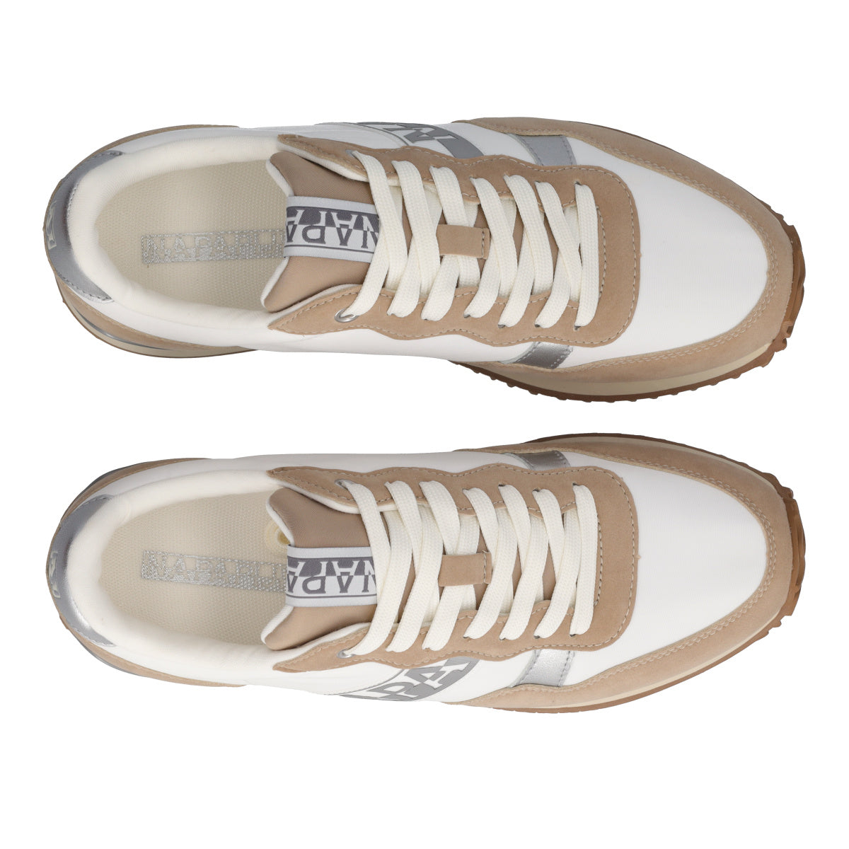 ASTRA 01 Sneakers Donna Beige e Bianche