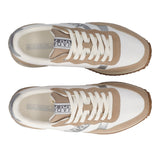 ASTRA 01 Sneakers Donna Beige e Bianche