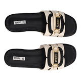 ALICIA Ciabatte Donna Nere e Latte