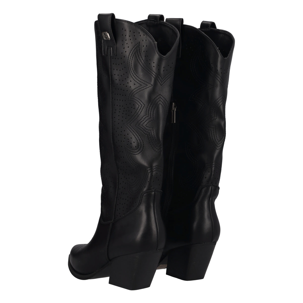 Stivali Donna Neri Texani