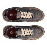 LISBOA Sneakers Donna Taupe Metallizzate