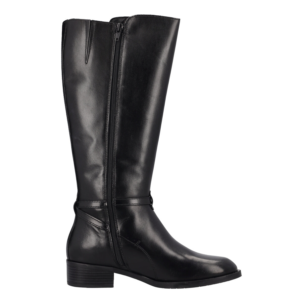 VIOLA Stivali Donna Neri in Pelle