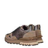 LISBOA Sneakers Donna Taupe Metallizzate