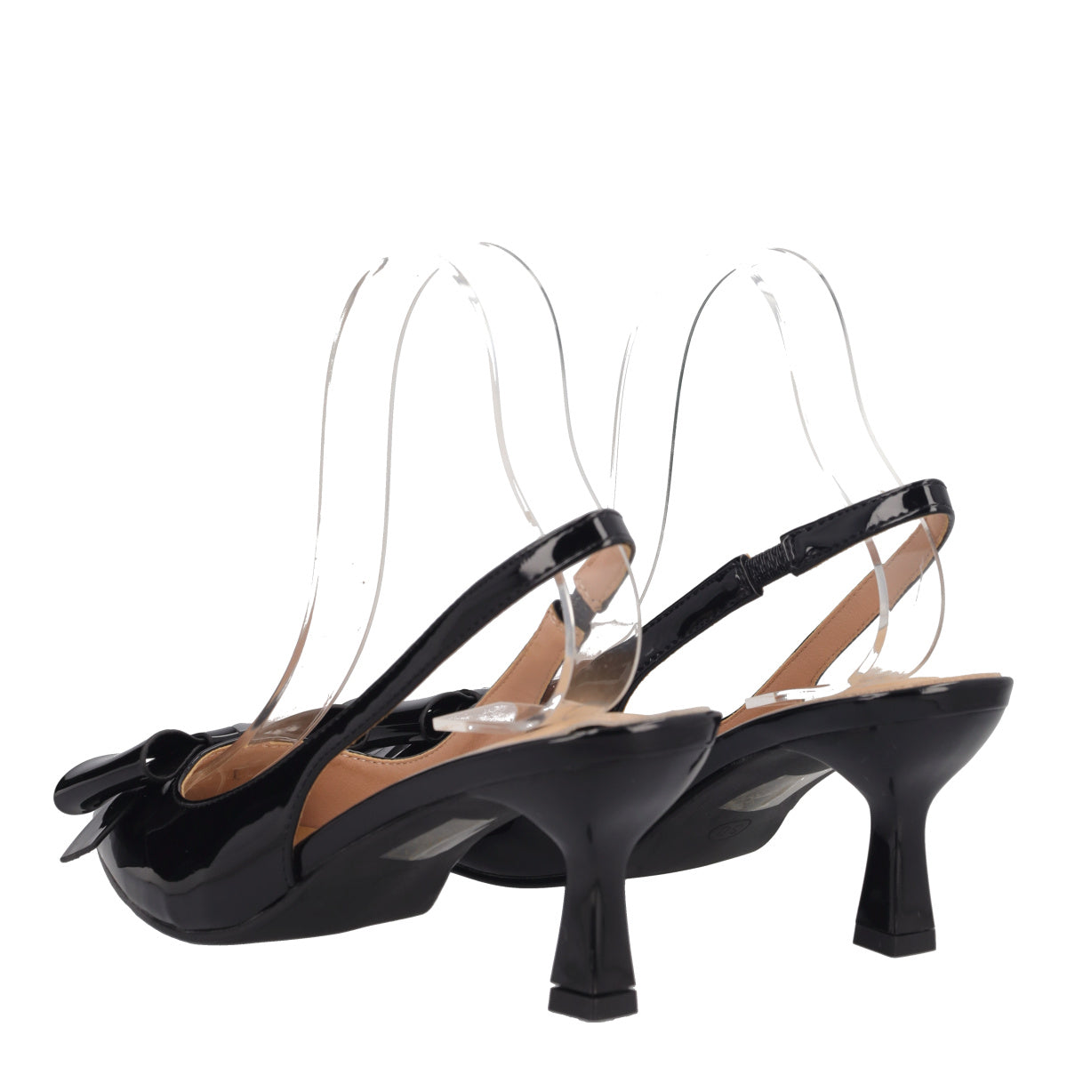 Slingback Donna Vernice Nere