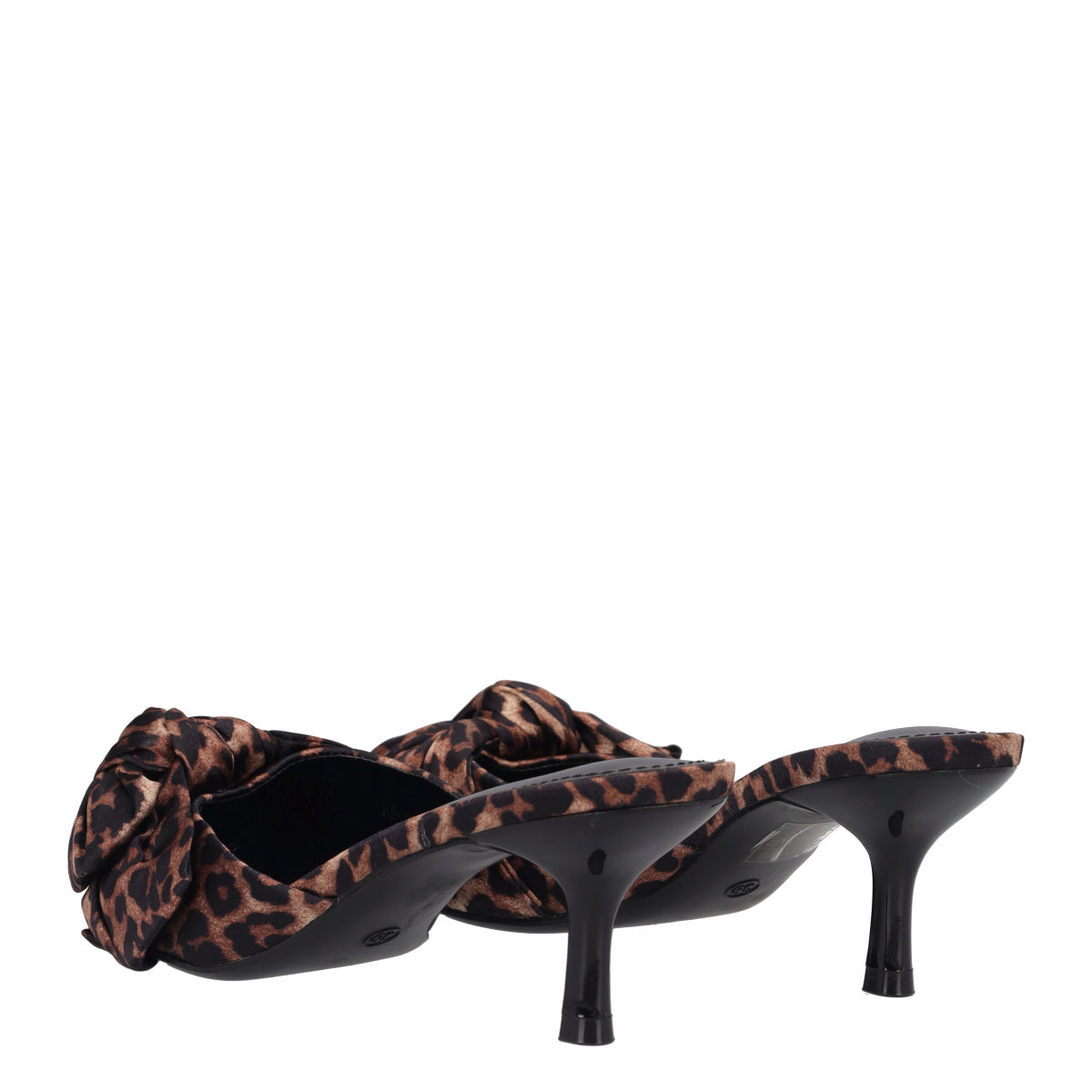 Ciabatte con Tacco Donna Leopardate - Tacco 6 cm