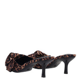 Ciabatte con Tacco Donna Leopardate - Tacco 6 cm