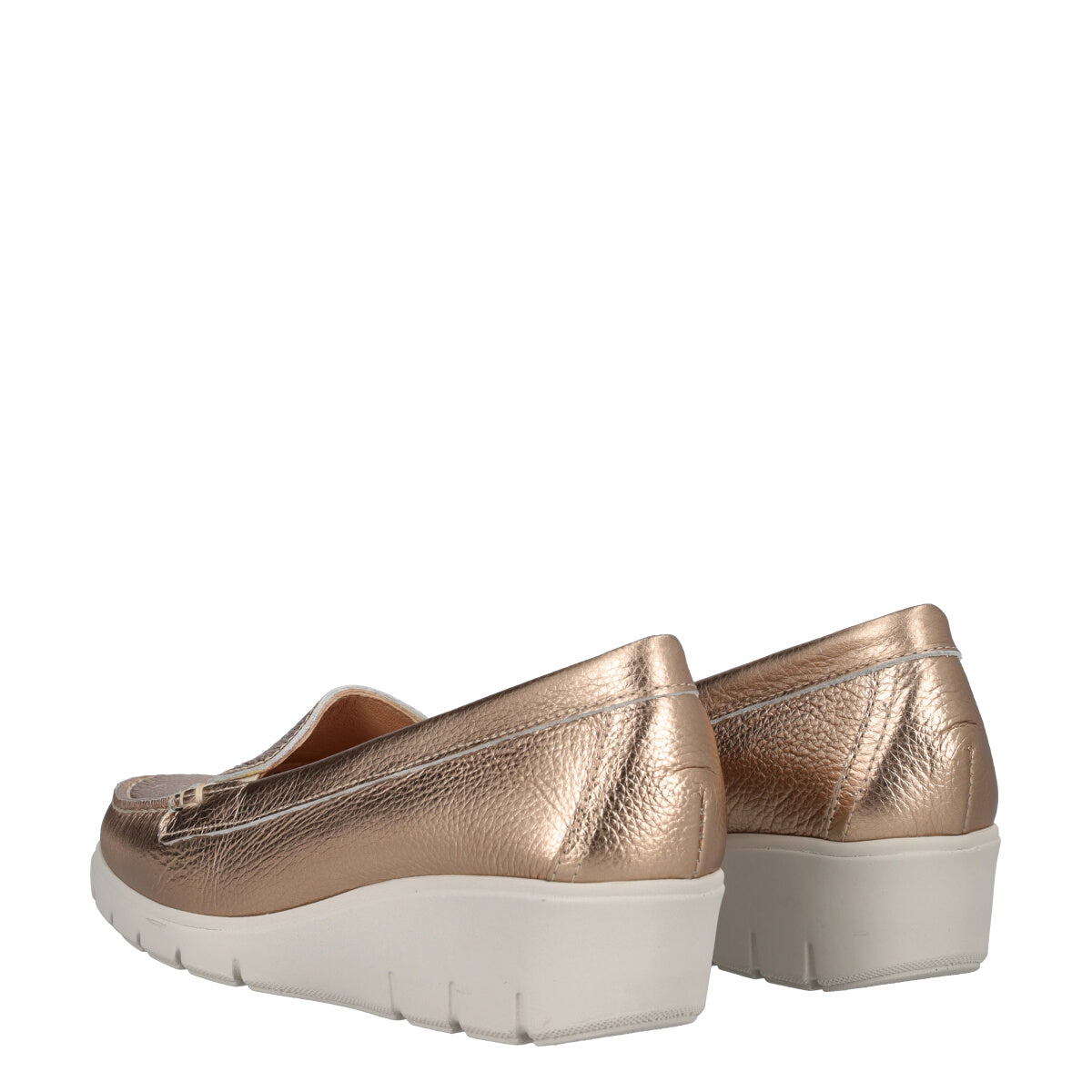 Mocassini Donna Bronzo