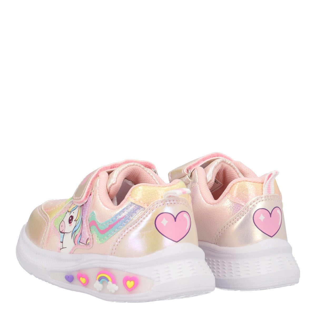 Sneakers Bambina Unicorni Rosa con Luci