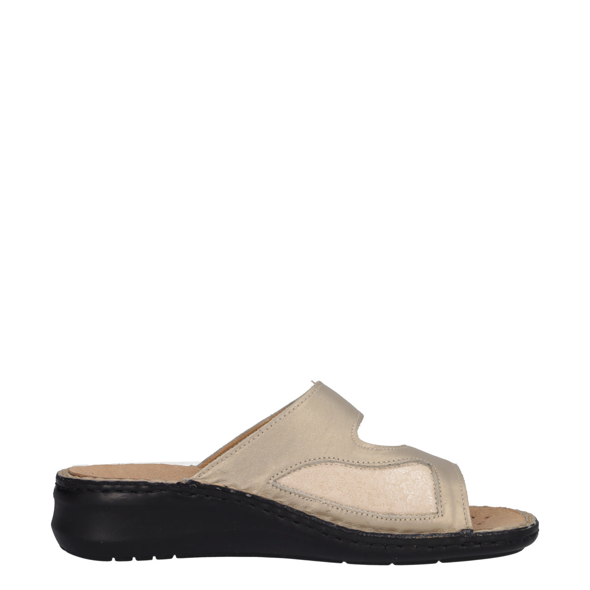DAMI Ciabatte Comfort Donna Platino