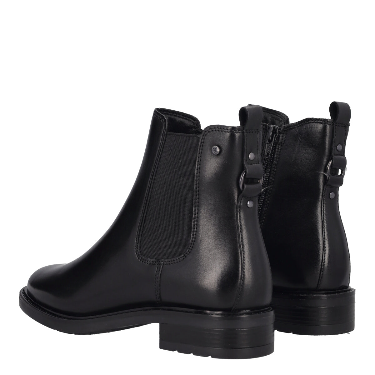 Stivaletti Donna Neri in Pelle