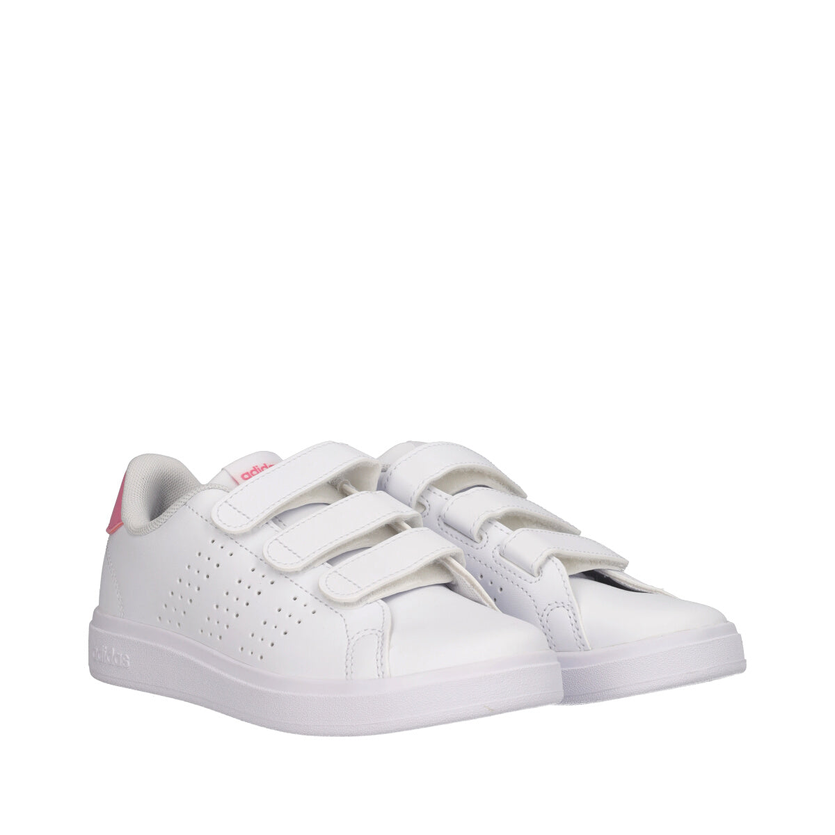 ADVANTAGE BASE 2.0 Sneakers Bambina Bianche e Rosa
