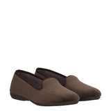 Pantofole Donna Marroni