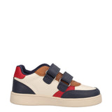 ECLYPER Sneakers Bianche Blu e Rosse