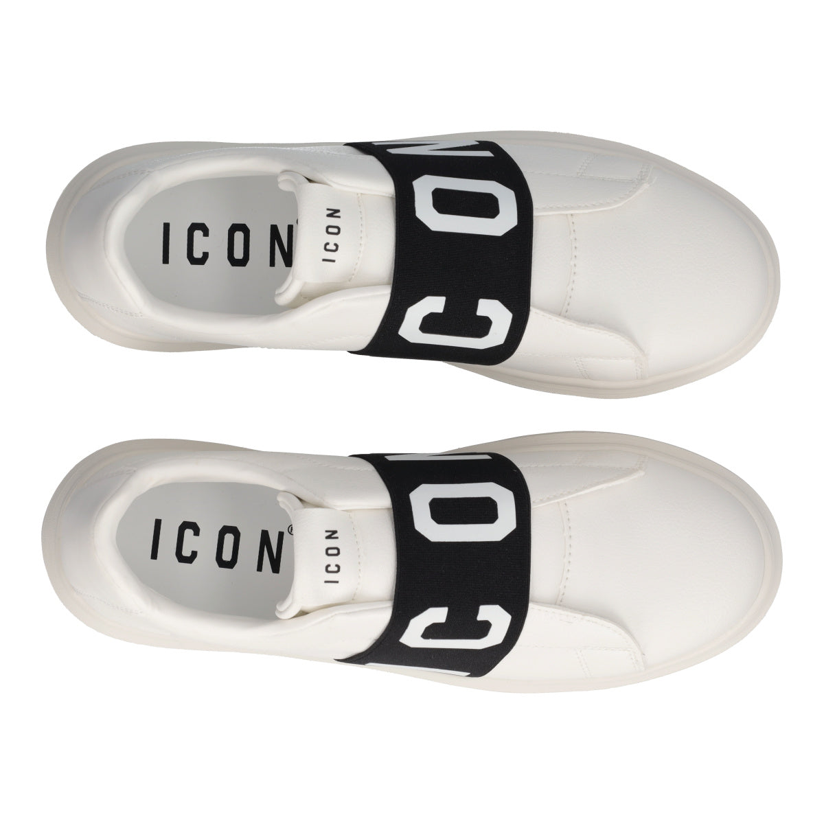 Sneakers Slip-on Uomo Bianche