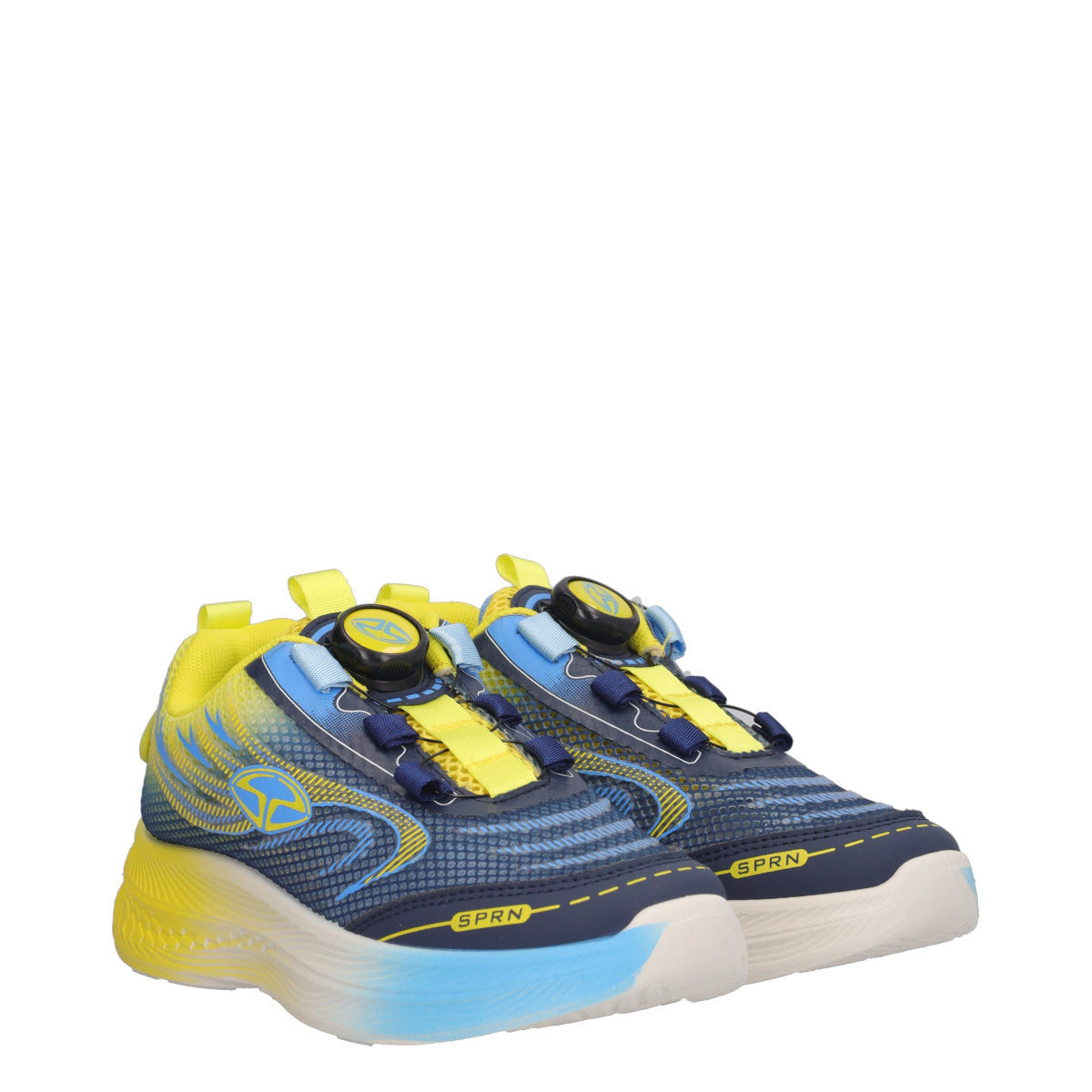 FRANK Sneakers Bambino Blu e Gialle