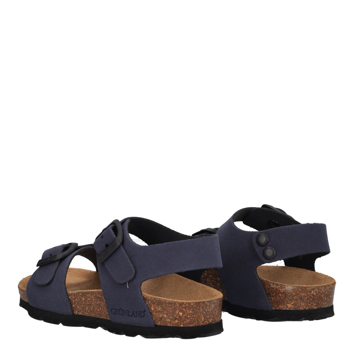 Sandalo Bambini doppia fibbia Blu