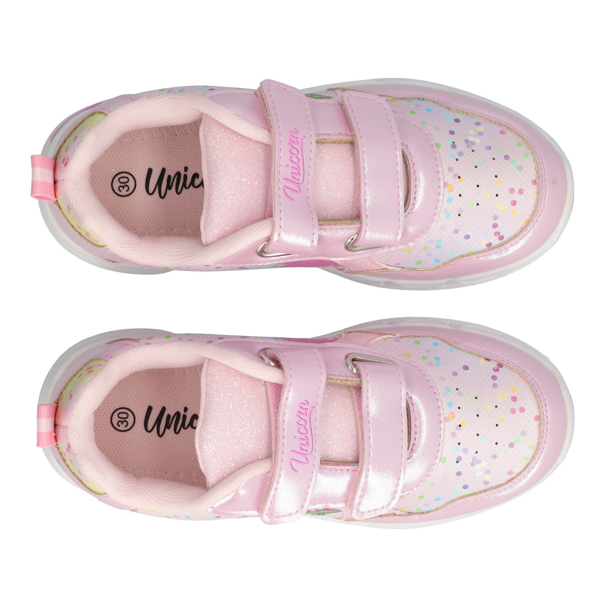 Sneakers Bambina Unicorn Rosa - con Luci