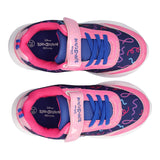 Sneakers Bambina Fuxia e Blu Stitch